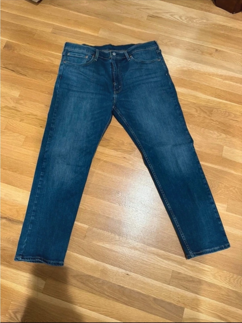 Men's Levi’s Classic Straight Fit Jeans - Blue Size 38x30